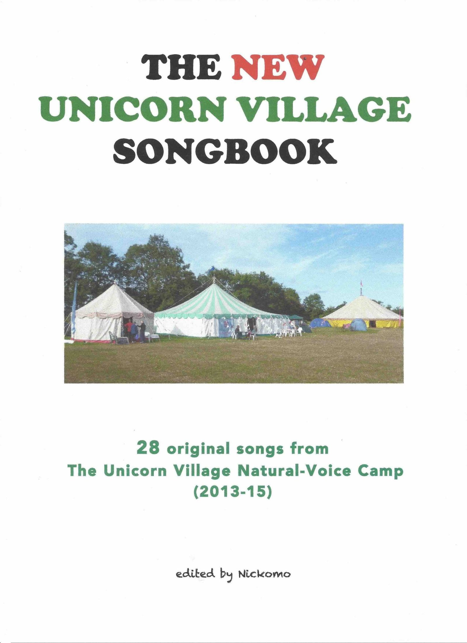 Song Books – Unicorn Village Camps